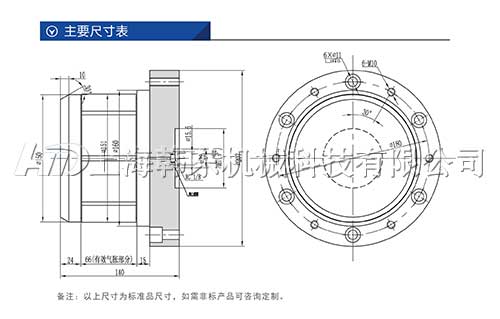 6 inch pneumatic chuck work thoery and structure